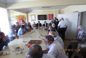 İLÇE TEŞKİLATIMIZDA BAYRAMLAŞMA