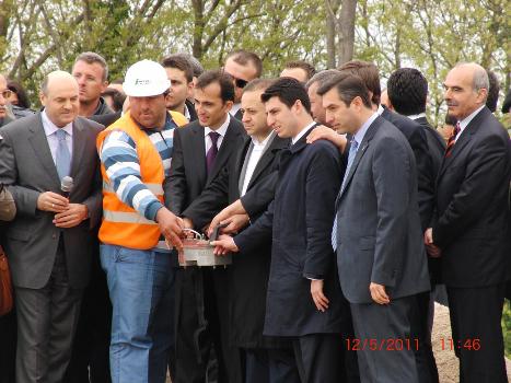 Orman İşletme Müdürlüğü Temel Atma Töreni.