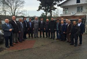 İlçe Başkanımız Sn.İlhan OCAKLI'nın Ağva Yöentimi ve Kurfallı Heyeti ile Görüşme