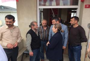 Bşk. Sn İlhan OCAKLI'nın Mv.Ad. Sayın Alev DEDEĞİL İle Doğancılı Mah.Ziyareti