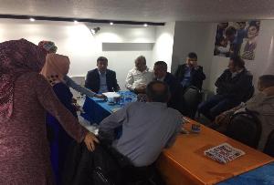 Seçim Koordinasyon Merkezimizde Program Sorumluları ile Toplantı