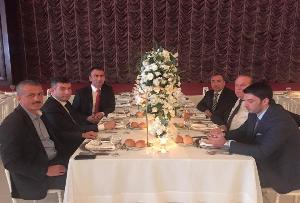 Mithat Ekşi'nin oğlu Bilal Ekşi ve Ayşin Ketenci'nin düğün merasimine Katılım 