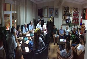 Demokrasi ve Şehitler Mitingi için istişare toplantımız